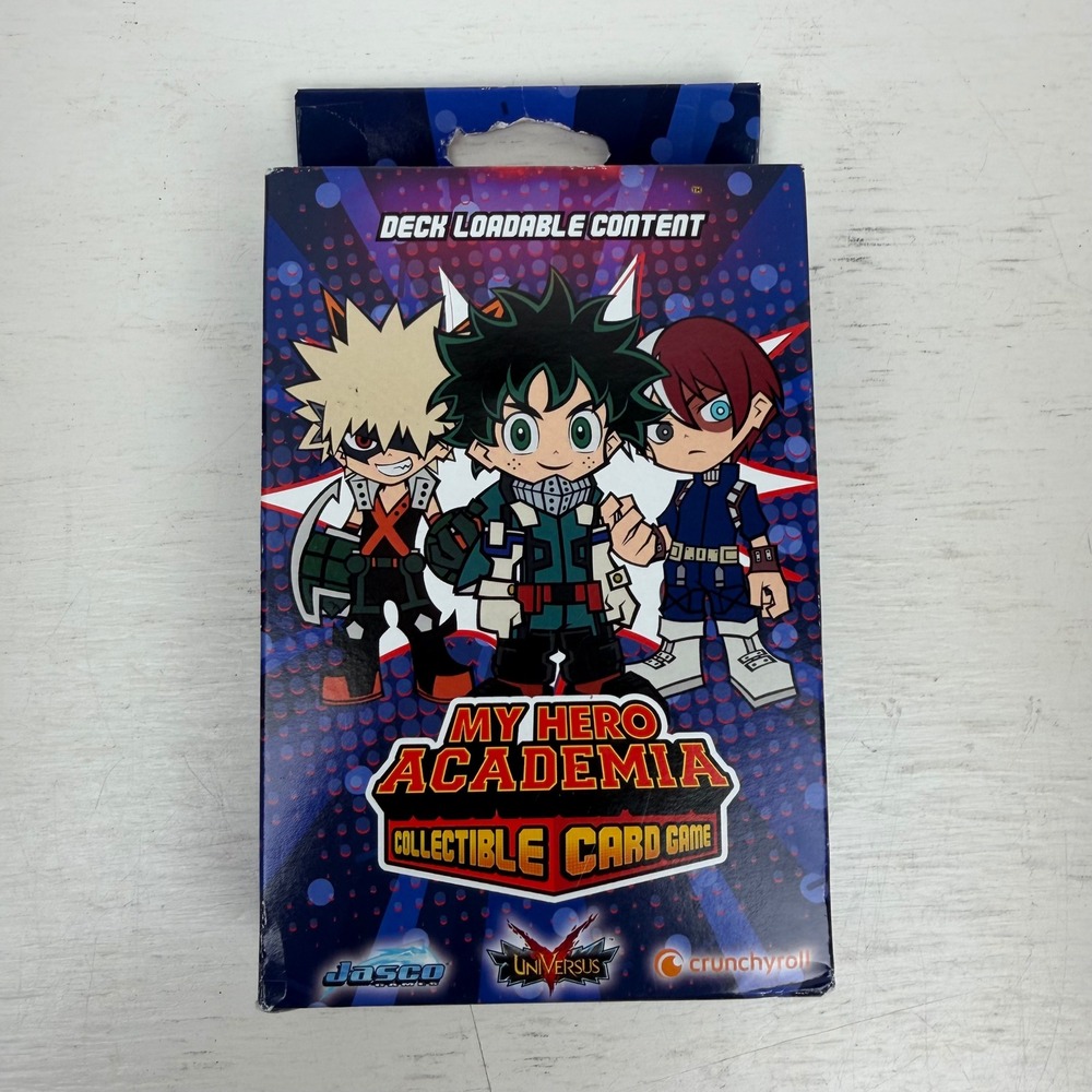 My Hero Academia CCG Deck Loadable Content SD Chibi 24 Foil Cards JASUVS04D
